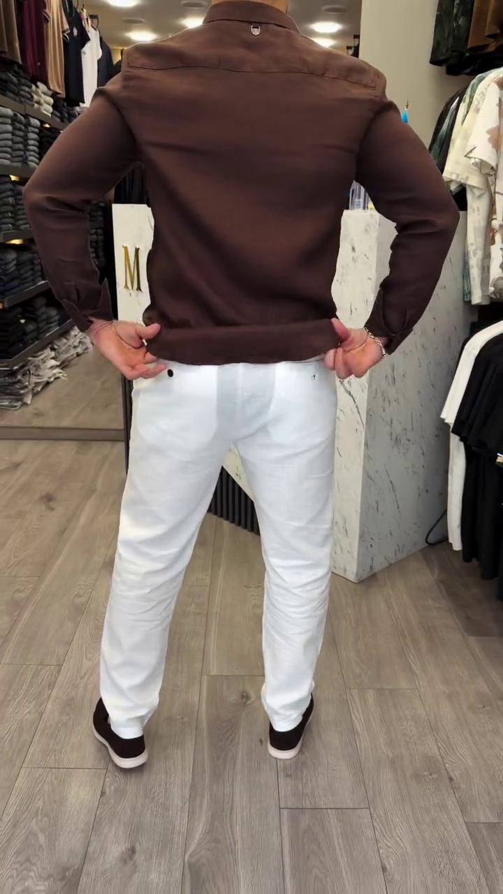 Men's Cotton Blend Slim Fit Shirt | Full Sleeve Casual wear for Men - Image 4