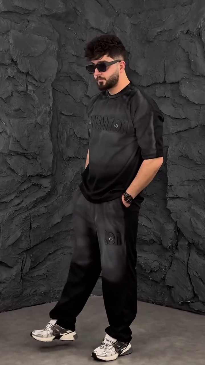 Pure Cotton Oversized T-Shirt & Joggers Co-Ords - Image 9