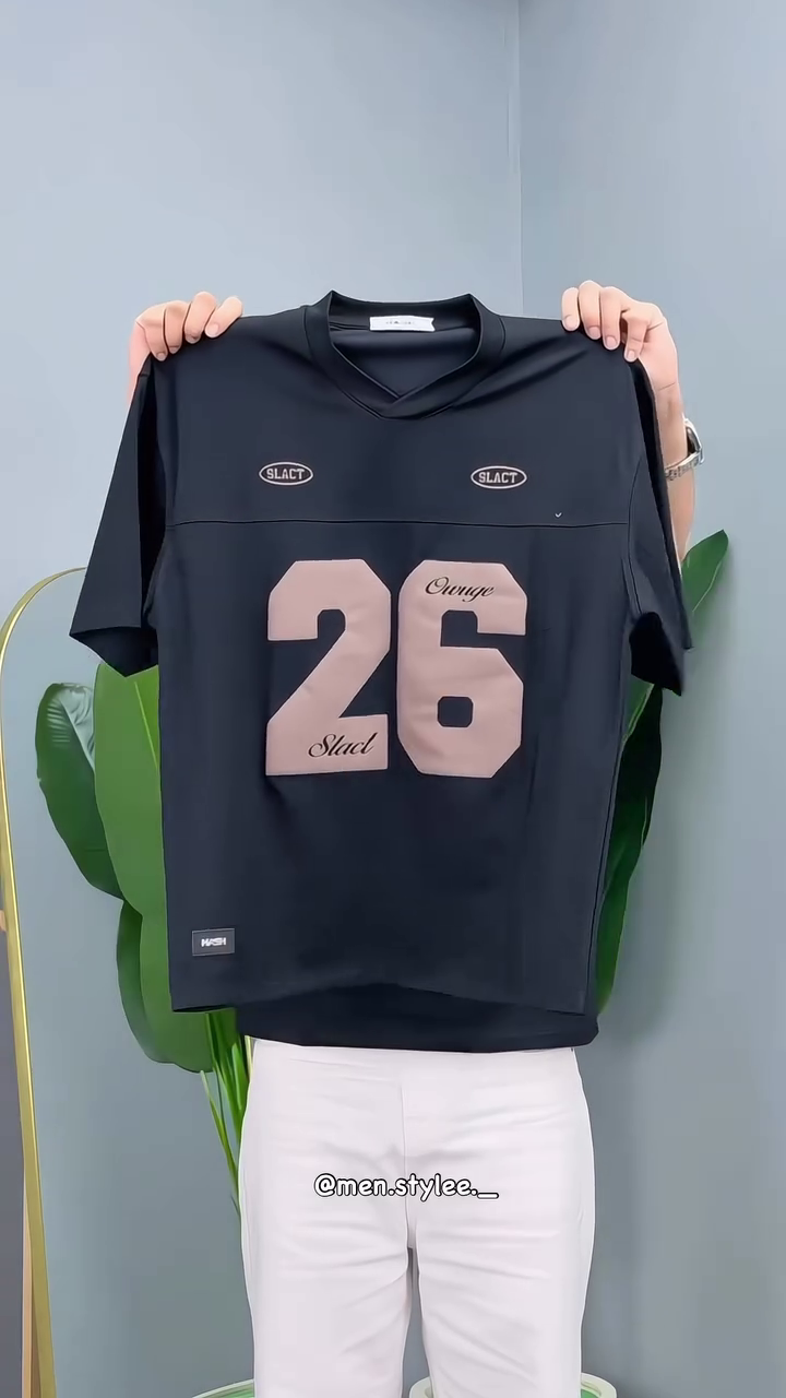 Men V-Neck T-shirt - Image 3